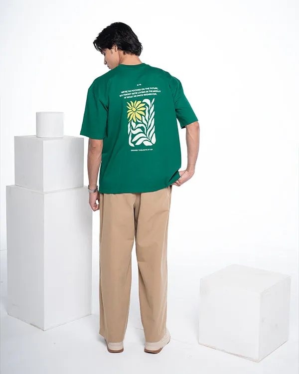 Organic_Thoughts_Deep_Green__T-shirt_For_Unisex