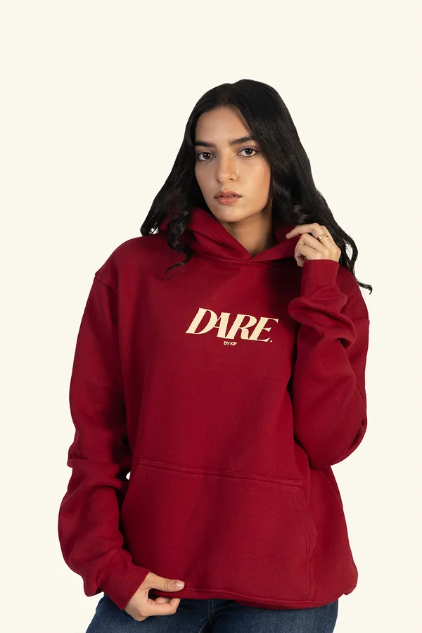 Dare_Oversized_Maroon_Hoodie_For_Unisex