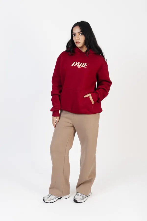 Dare_Oversized_Maroon_Hoodie_For_Unisex