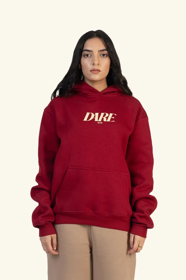 Dare_Oversized_Maroon_Hoodie_For_Unisex