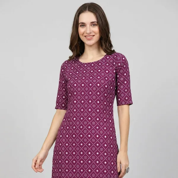 Purple_Crepe_Printed_Kurti_For_Women