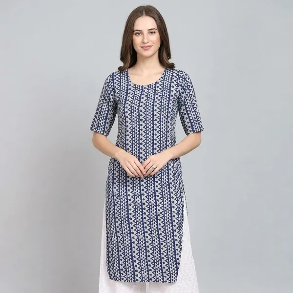 Grey_Crepe_Printed_Kurti_For_Women
