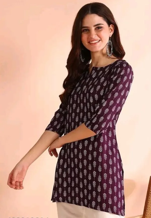 Plum_Cotton_Printed_Tunic_For_Women