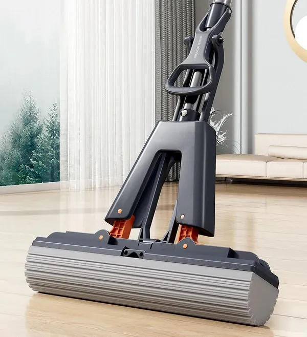 Pva_Sponge_Stainless_Steel_Butterfly_Shape_Absorbent_Floor_Mop