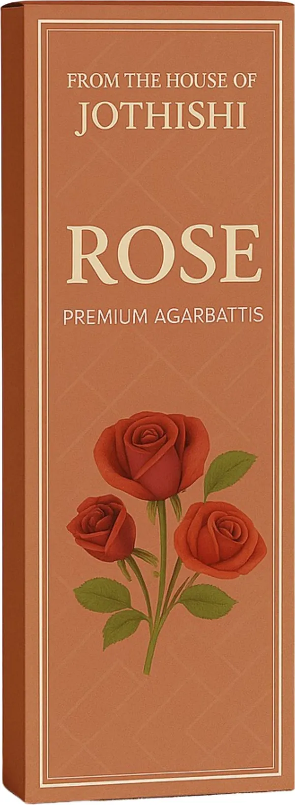 Jothishi_Rose_Fragrance_Agarbatti_Incense_Sticks_Pack_Of_4