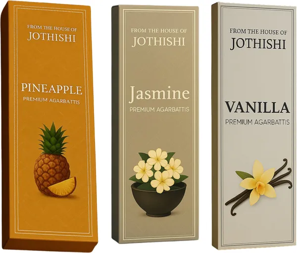 Jothishi_Pineapple_Jasmine_Vanilla_Aroma_Incense_Refreshing,_Calming_And_Sweet_Fragrance_Pineapple,_Jasmine,_Vanilla_Set_Of_3