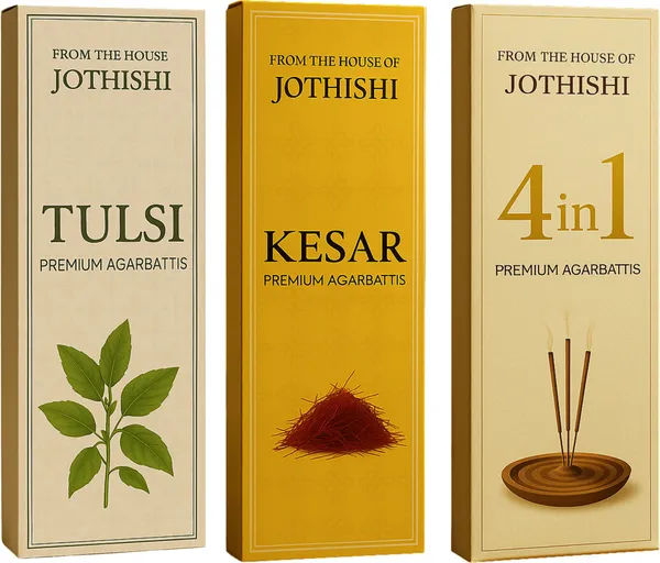 Jothishi_Tulsi_And_Kesar_4_In_1_Herbal_Incense_Sticks_For_Pooja_And_Meditation_Multi_Fragrance,_Tulsi,_Kesar_Set_Of_3