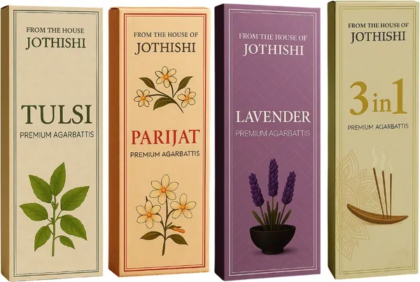 Jothishi_Lavender_Parijat_Tulsi_3In1_Aroma_Sticks_Soothing_And_Refreshing_Blend_Multi_Fragrance,_Lavender,_Parijat,_Tulsi_Set_Of_4