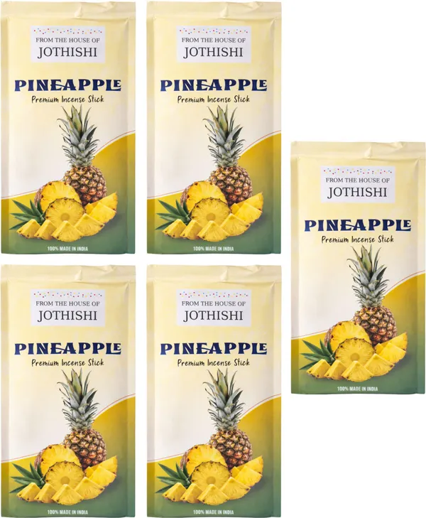 Jothishi_Pineapple_Fruity_Fragrance_Agarbatti_Incense_Sticks_Set_Of_5