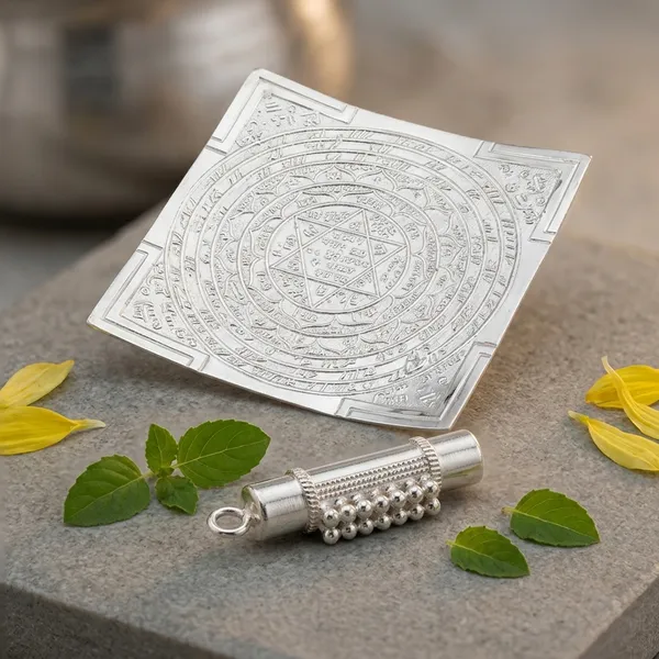 Jothishi_Maha_Sudarshana_Energised_Silver_Pendant