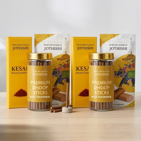 Jothishi_Kesar_Chandan_Rose_Agarbatti_And_Dhoop_Combo_Set_Of_3