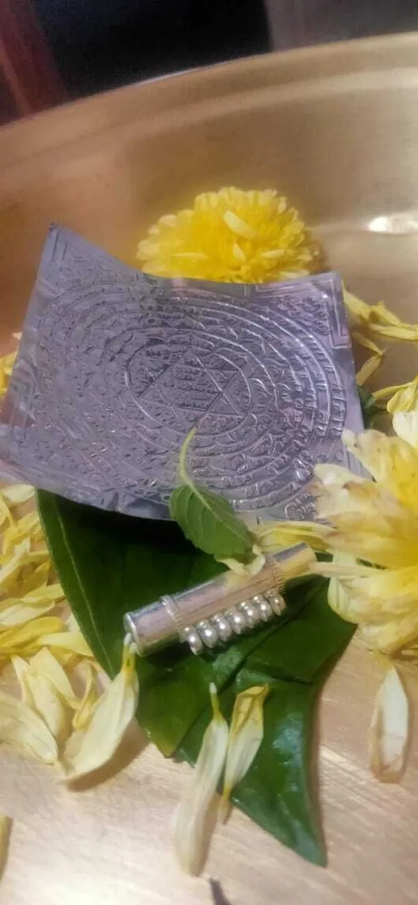 Jothishi_Maha_Sudarshana_Energised_Silver_Pendant