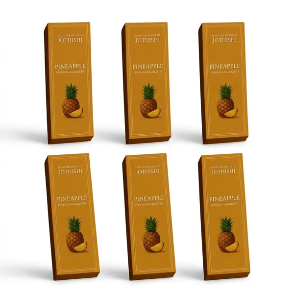Jothishi_Pineapple_Agarbatti_Long_Lasting_Fresh_Fruity_Aroma_Incense_Sticks_Pineapple_Pack_Of_6