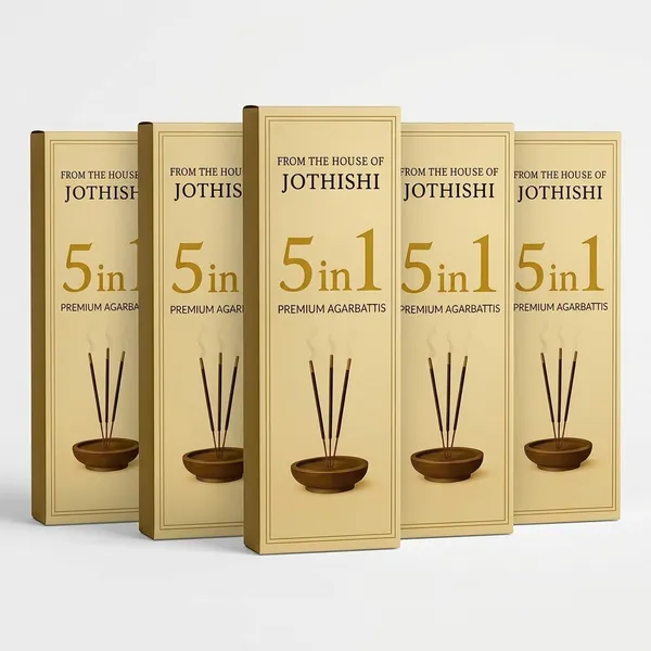 Jothishi_5In1_Multifragrance_Agarbatti_Incense_Sticks_Pack_Of_5