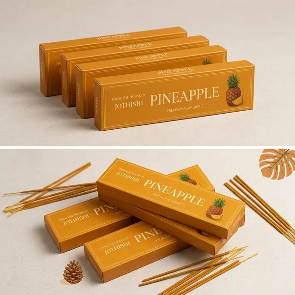 Jothishi_Pineapple_Premium_Agarbatti_Refreshing_Fruity_Incense_Sticks_For_Pooja_Pineapple_Pack_Of_5