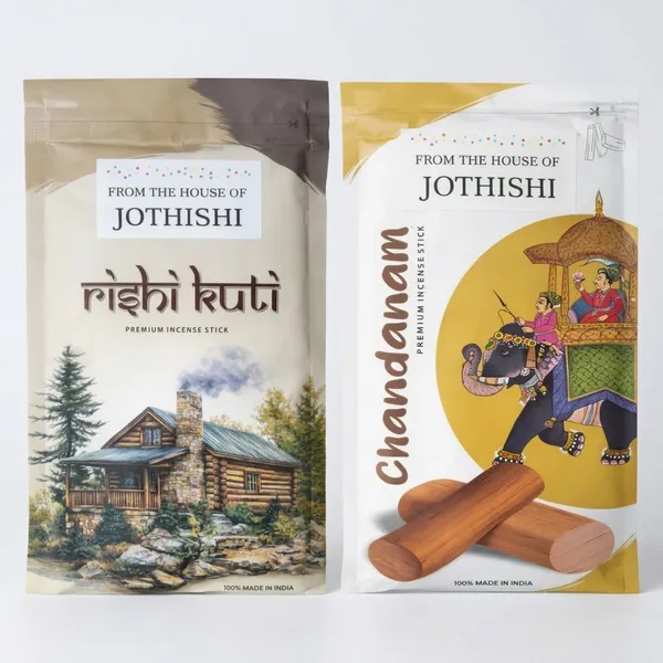 Jothishi_Chandanam_And_Rishi_Kuti_Premium_Incense_Sticks_For_Pooja,_Meditation_And_Home_Rishi_Kuti,_Chandan_Pack_Of_2