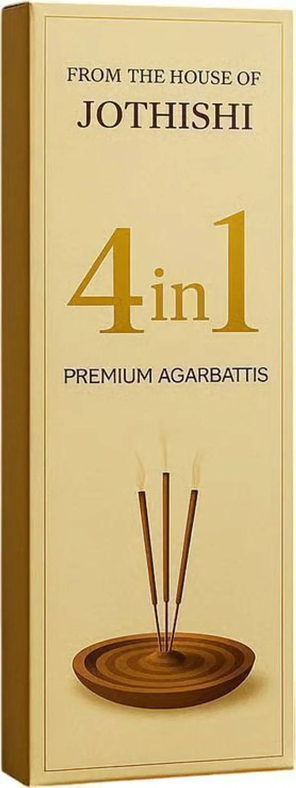 Jothishi_4In1_Multifragrance_Agarbatti_Incense_Sticks_Combo_Pack_Of_5