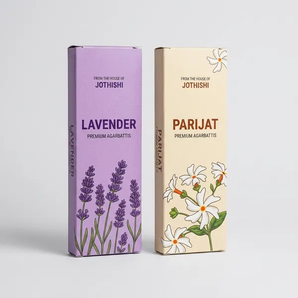 Jothishi_Parijat_Lavender_Natural_Incense_Sticks_For_Pooja_And_Meditation_Lavender,_Parijat_Pack_Of_2