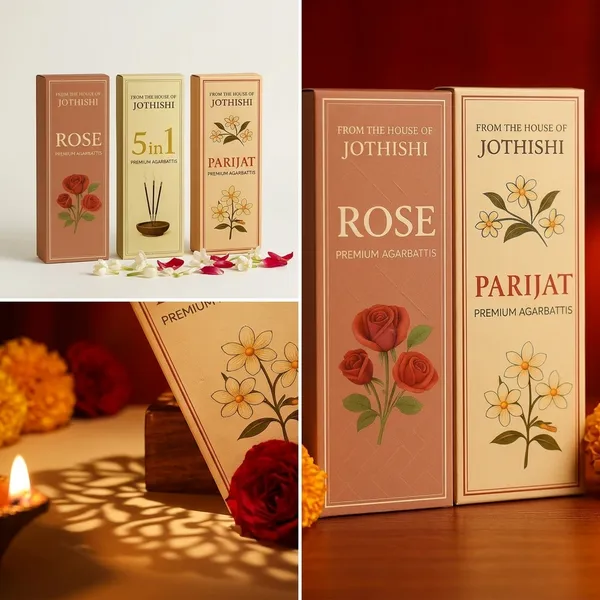 Jothishi_Parijat_Rose_5In1_Agarbatti_Multiaroma_Blend_For_Pooja_And_Meditation_Rose,_Multifragrance,_Parijat_Set_Of_3_X_2