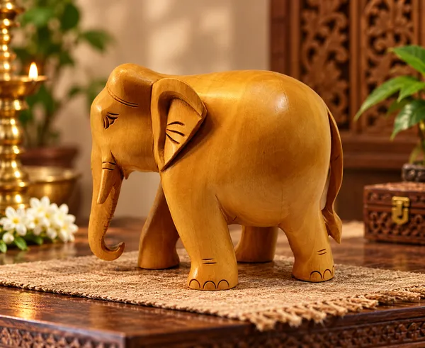 Hand-Carved_Natural_Blonde_Wood_Elephant_–_Smooth_Minimalist_Timber_Sculpture_for_Modern_Desk_&_Bookshelf_Decor