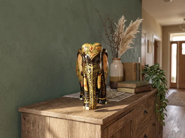 Handcrafted_Black_&_Gold_Wooden_Elephant_Showpiece_with_Stones_–_Traditional_Jaipur_Meenakari_Style_Tabletop_Figurine
