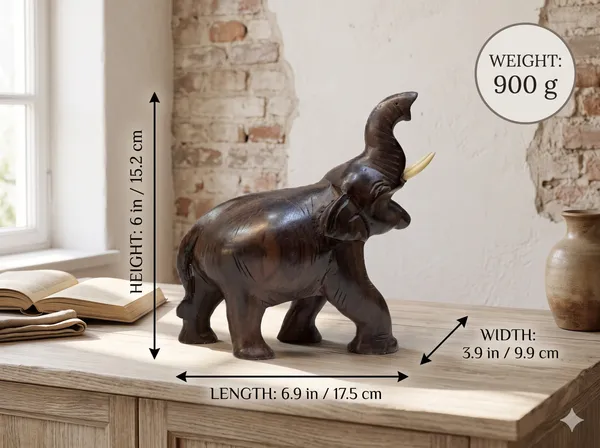 Hand-Carved_Solid_Rosewood_Elephant_with_Raised_Trunk_–_Authentic_Indian_Hardwood_Sculpture_for_Good_Luck_&_Prosperity