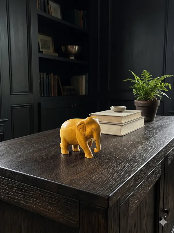 Hand-Carved_Natural_Blonde_Wood_Elephant_–_Smooth_Minimalist_Timber_Sculpture_for_Modern_Desk_&_Bookshelf_Decor