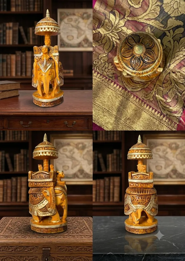 Hand-Carved_Kadam_Wood_Royal_Ambari_Elephant_with_Chhatri_Traditional_Antique_Wash_Procession_Showpiece