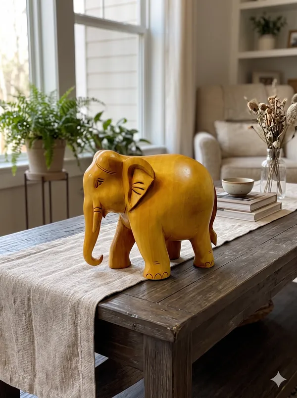 Hand-Carved_Natural_Blonde_Wood_Elephant_Smooth_Minimalist_Timber_Sculpture_for_Modern_Desk_&_Bookshelf_Decor