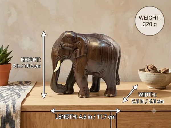 Hand-Carved_Solid_Rosewood_Elephant_with_Grounded_Trunk_Traditional_Indian_Hardwood_Vastu_Sculpture_for_Focus_&_Stability
