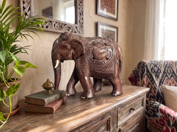 Hand-Carved_Solid_Rosewood_Elephant_Sculpture_–_Traditional_Floral_Blanket_&_Medallion_Relief_Home_Decor