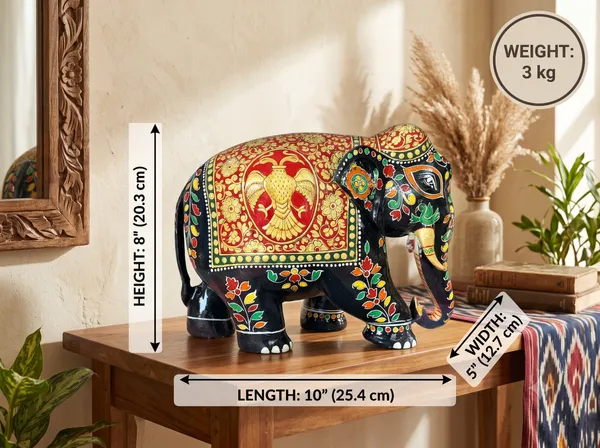 The_Imperial_Gandaberunda_Elephant:_Heavyweight_Handcrafted_Solid_Wood_Sculpture_with_Gold_Leaf_Motif