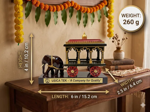 Handcrafted_Wooden_Royal_Elephant_Chariot_–_Traditional_Indian_Hathi_Rath_Showpiece_on_Display_Base_for_Office_Desk_&_Living_Room