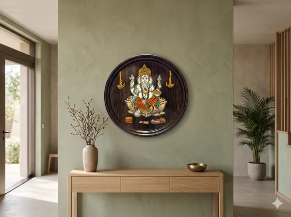 Handcrafted_Rosewood_Inlay_Work_Ganesha_Wall_Hanging_Plate_–_Traditional_Mysore_Inlay_Art_Home_Entrance_&_Pooja_Mandir