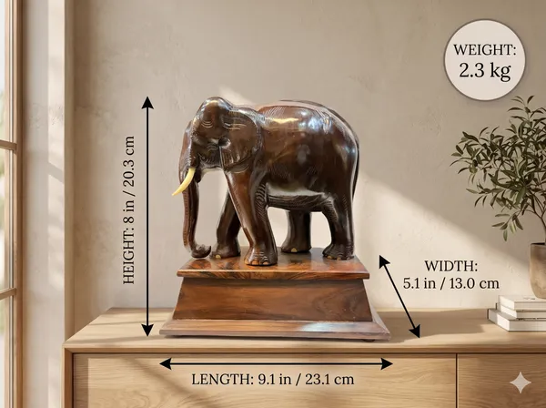 Solid_Rosewood_Elephant_Statue_with_Wooden_Base_Handcrafted_Indian_Hardwood_Animal_Sculpture_for_Living_Room_&_Office_Decor