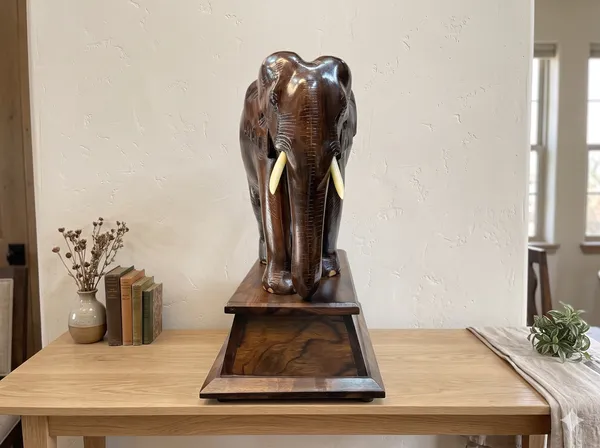 Solid_Rosewood_Elephant_Statue_with_Wooden_Base_Handcrafted_Indian_Hardwood_Animal_Sculpture_for_Living_Room_&_Office_Decor