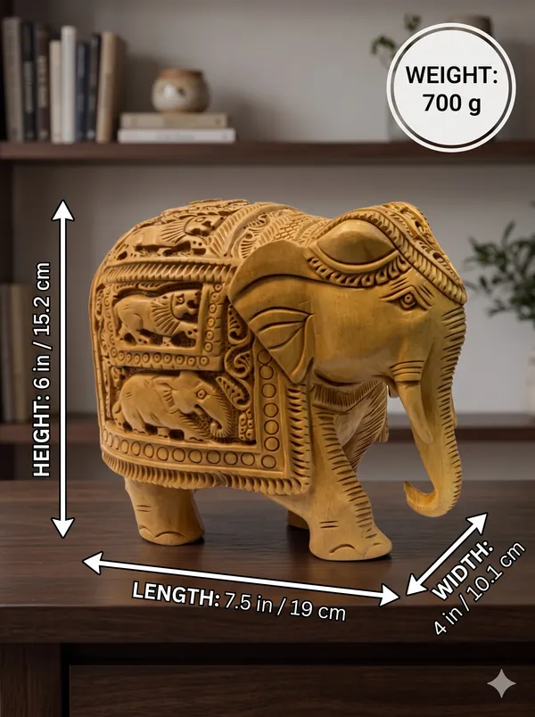 Masterpiece_Hand-Carved_Solid_Wood_Elephant_with_Detailed_Wildlife_Panels_–_Natural_Timber_Bas-Relief_Centerpiece