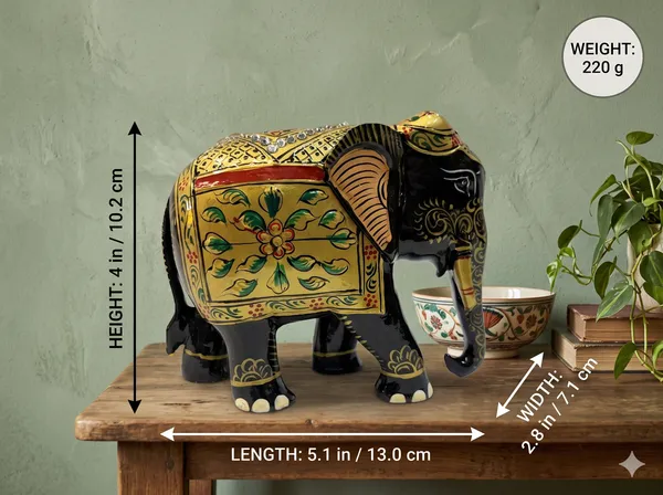 Handcrafted_Black_&_Gold_Wooden_Elephant_Showpiece_with_Stones_–_Traditional_Jaipur_Meenakari_Style_Tabletop_Figurine