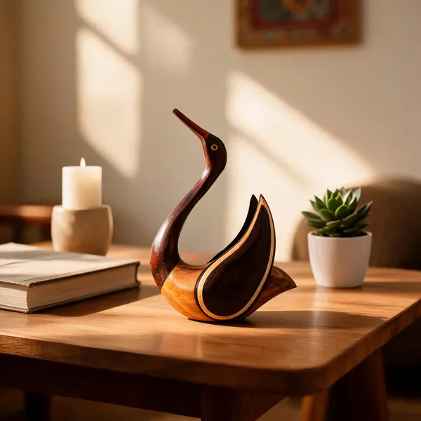Handcrafted_Swan_Figurine