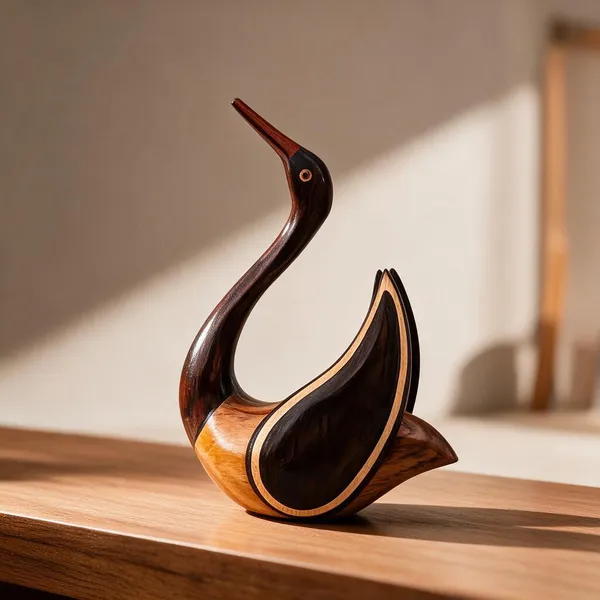 Handcrafted_Swan_Figurine