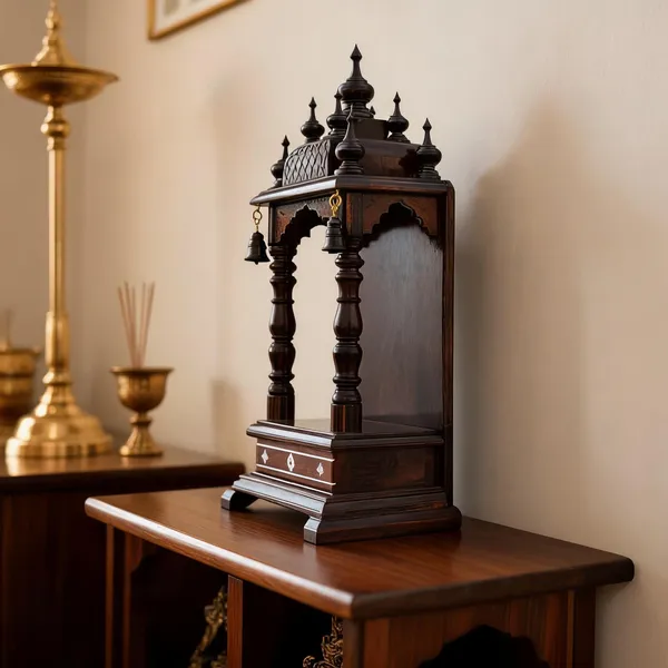 Handcrafted_Miniature_Pooja_Mandir_Mantapa