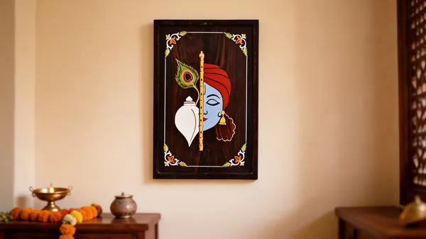 Divine_Krishna__Shankh_Portrait__Authentic_Mysore_Rosewood_Inlay_17_X_12