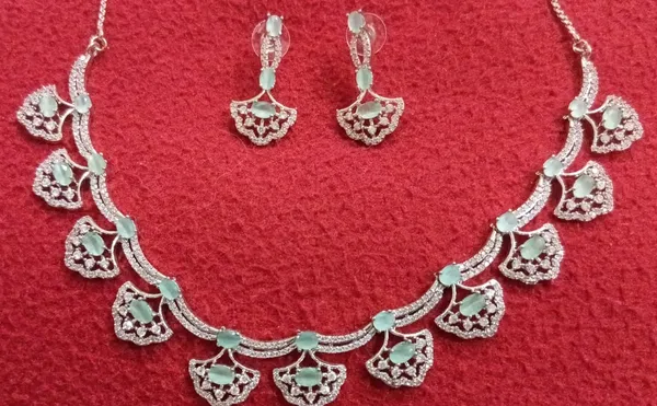Peacock_feather__Necklace_Set_For_Women