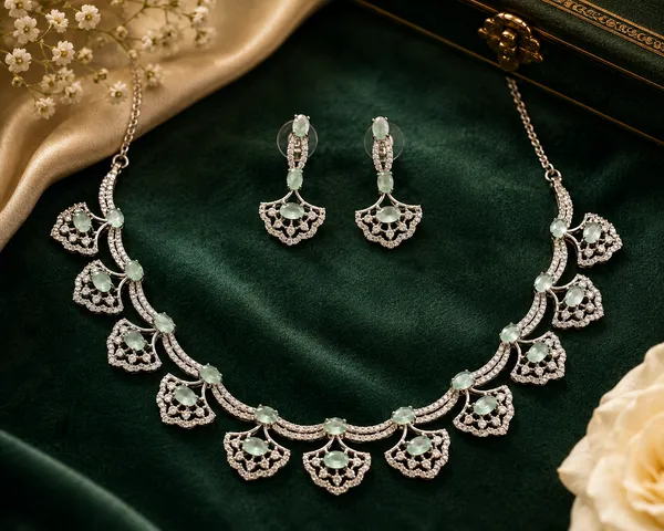 Peacock_feather__Necklace_Set_For_Women