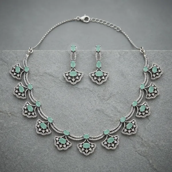 Peacock_feather__Necklace_Set_For_Women