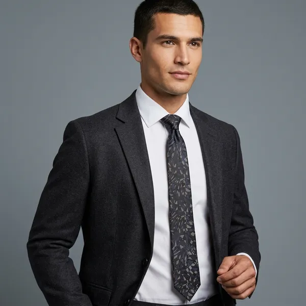 Black_Pure_Silk_Slim_Formal_Tie_For_Men