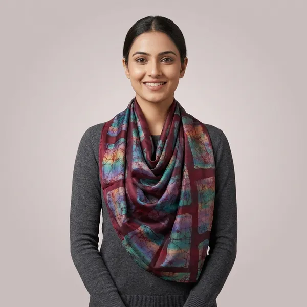 Multicolor_Pure_Silk_Lightweight_Stole_For_Women