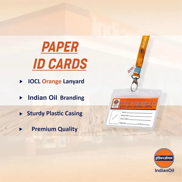 Indian_Oil_Iocl_Petrol_Pump_Paper_Id_Card_Pack_Of_5_15_25_5