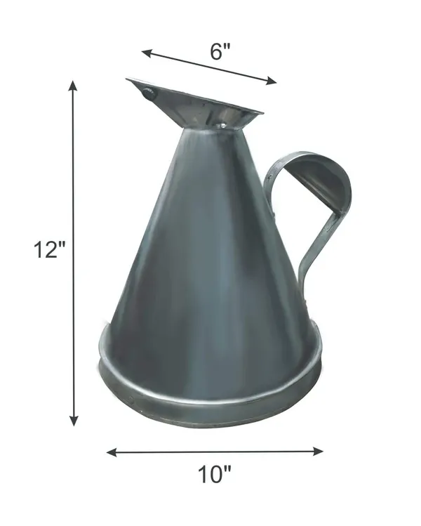 Conical_Measuring_Jar_For_Petrol_Pump_-_Brass/Steel/Gi