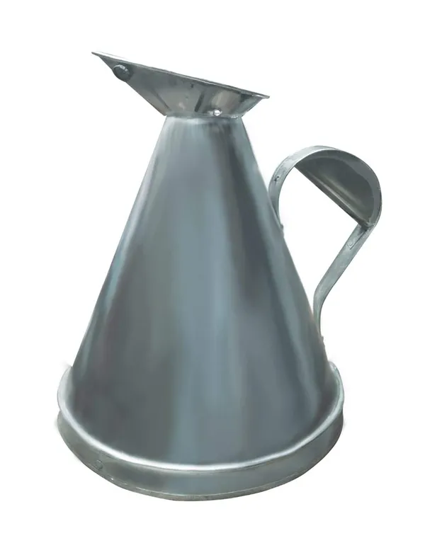 Conical_Measuring_Jar_For_Petrol_Pump_-_Brass/Steel/Gi